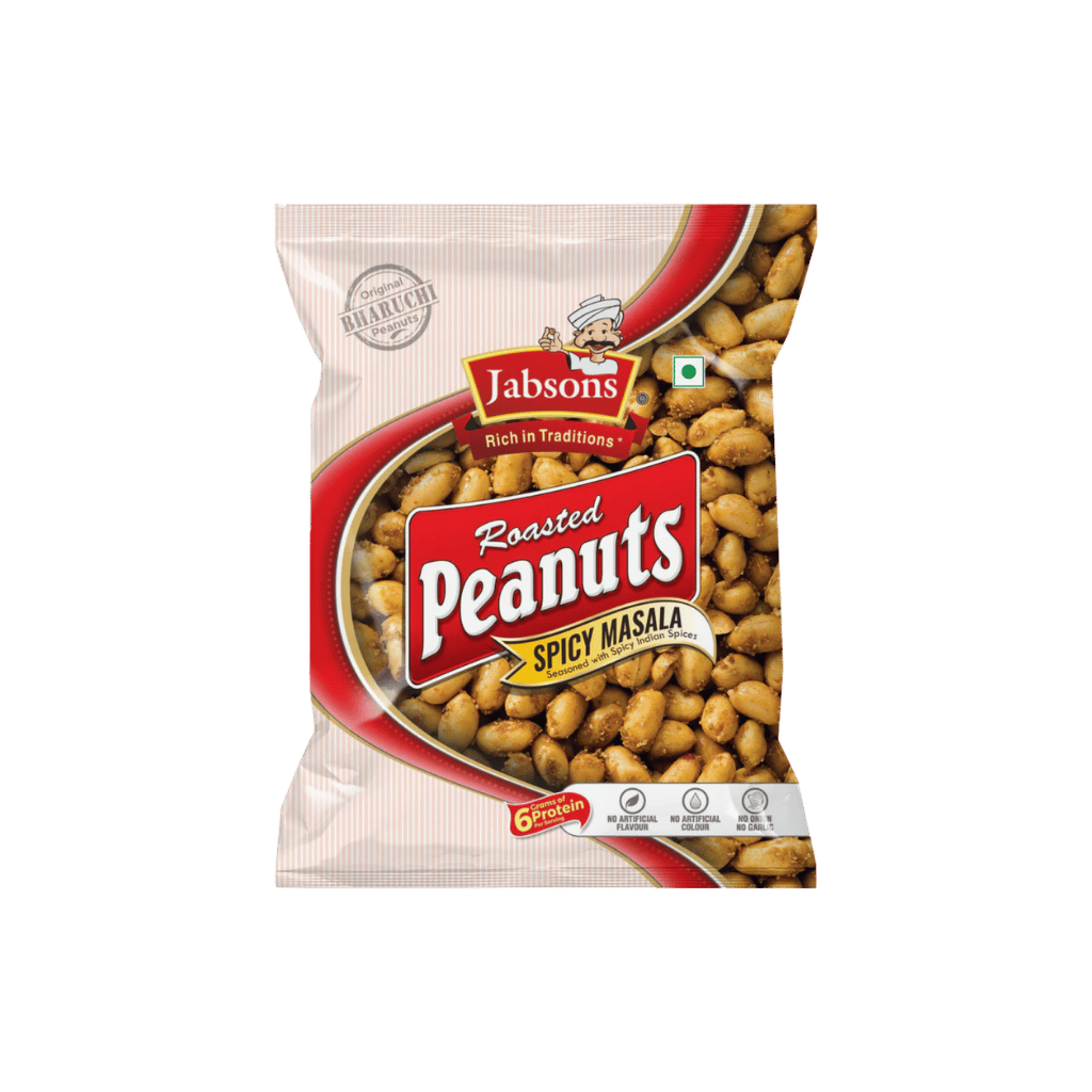 Jabsons Spicy Masala Peanuts 150 g buy online USA - 1